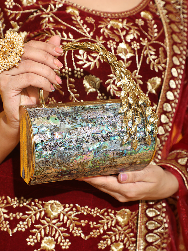 Red Potli Bag - Wedding Purse & Handbag for Indian Bride – B Anu Designs