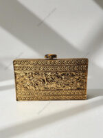 Natural Cat’s Eye Gemstone Evening Handbag with Handcrafted Stone Embellishment - Image 5